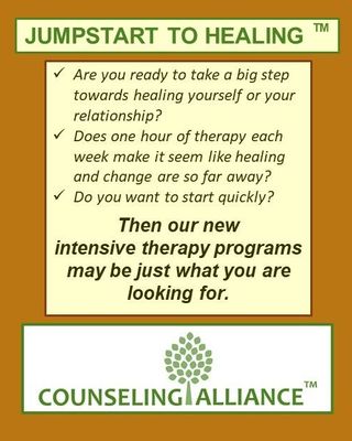 Jumpstart To Healing (R) Counseling Alliance (Tm)